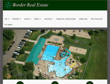 Tablet Screenshot of borderrealty.net
